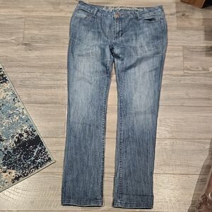 Lifo Denim Women's Sz XL Straight Leg Denim Jeans